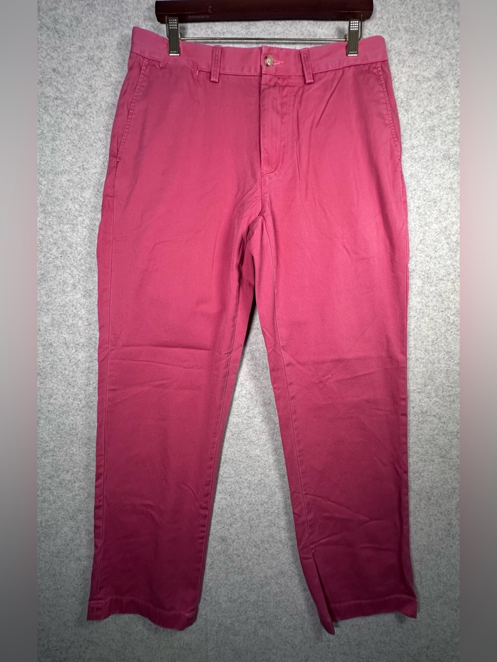 Polo by Ralph Lauren Salmon Pink Flat Front Classic Fit Chinos 34x32